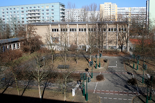Schulhof Verkehrsgarten
